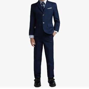 Boys Navy blue Suit Set